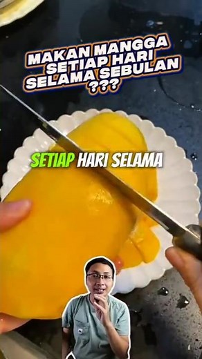 Ini yang Akan Terjadi Jika Konsumsi Buah Mangga Setiap Hari Selama Sebulan #ManfaatMangga #TipsSehat