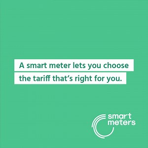 A smart meter helps you feel more in control of your energy bills 🕑 And, choose the tariff that's right for you. | Smart meters