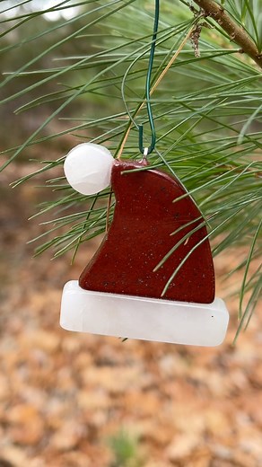 See how to make Christmas ornaments from stone. | Michigan Rocks