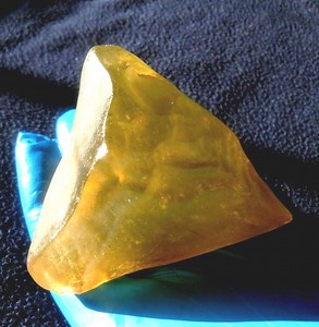 1883 Crt Libyan Desert Glass ( Very Big Green )meteorite Impact Tektite |egypt Sahara -natural and Complete - Etsy