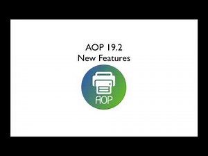 APEX Office Print (AOP) 19.2 - New Features