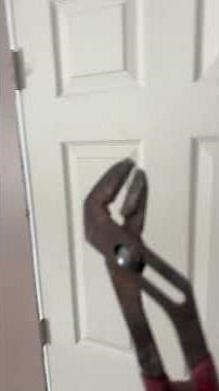 How to adjust hinges on a door.
