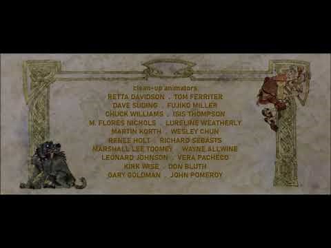 The Black Cauldron (1985/1998) - Super Credits