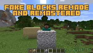 FakeBlocks - блоки обманки [1.16.5] [1.15.2] [1.12.2] [1.10.2]