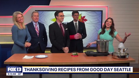 Thanksgiving recipes from Good Day Seattle