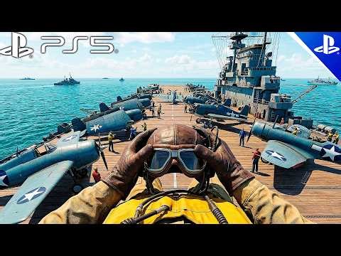 Call of Duty: Vanguard - "The Battle of Midway" | PS5 Ultra Graphics Gameplay [4K 60FPS]