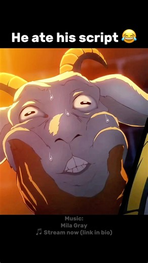 He ate his script 🤬😂 #anime #shorts #beastars