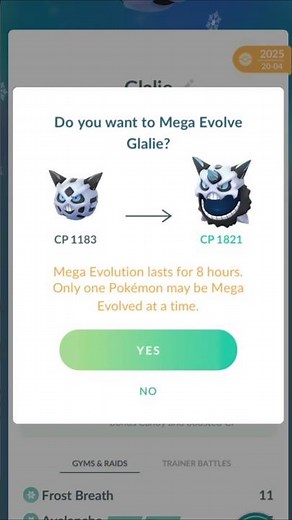 🥶 Finally Caught the Legendary Mega Glalie – The Frozen Emperor Has Arrived! ❄️👑