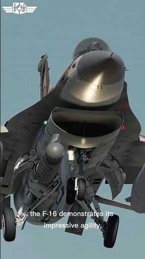 F-16 Fighter Jet in Action: Flying and Smooth Landing | F-16 is one of the most prominent jet |