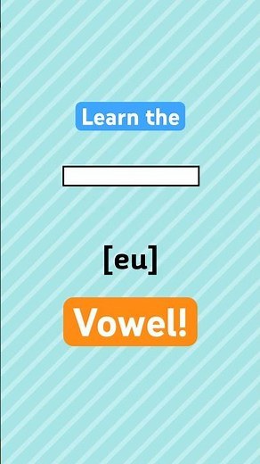 Korean 101: Let's Learn the ㅡ (eu) Vowel! #shorts #learnkorean #beginnerkorean #OHSY