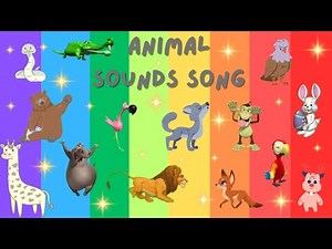 Animal Sounds Song N12T11 | Animals Song for Kids | Kids TV Education