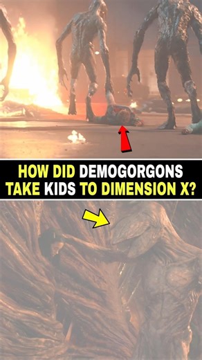 How Demogorgons Travel from the Upside Down to Dimension X