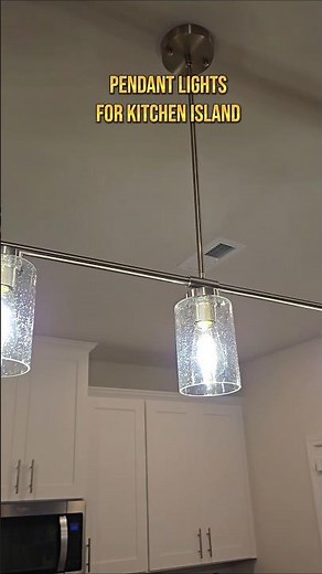 Pendant Lights Above Kitchen Island