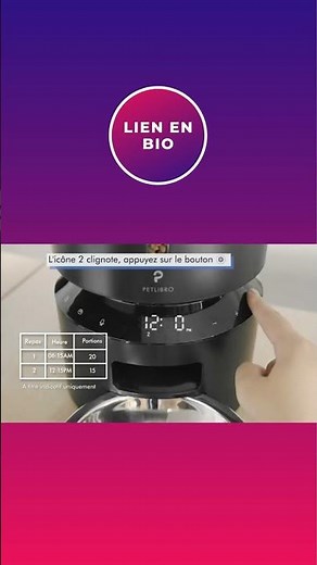 Petlibro : Distributeur de Croquettes Automatique pour Chat