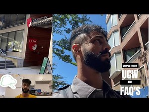 UCW Campus Tour and FAQs #canada #vancouver #students #university #campus #tour #ucw #downtown