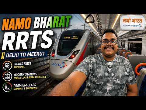 Namo Bharat RRTS: India’s Fastest Transit System! Delhi to Meerut Full Journey 🚆