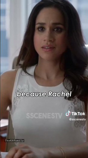 Duchess of Sussex Meghan Markle Suits Scene. The Affair