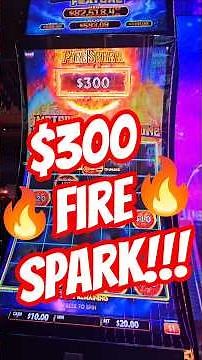 $300 FIRE SPARK Hand Pay Jackpot at Wind Creek!
