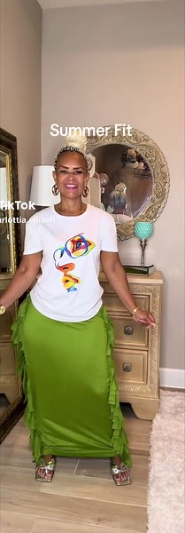 Maxi Fringe Skirt for Errands: TikTok Style Inspiration