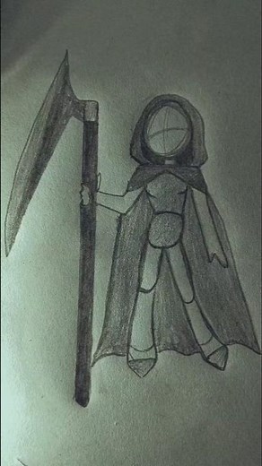 How to draw body tutorial grim reaper #drawing #tutorial #howtodraw #sketch #art
