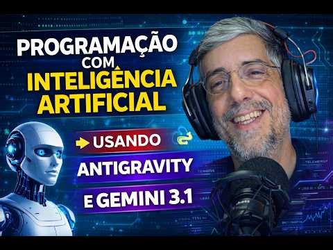 GRÁTIS! Antigravity + Gemini: Programando com IA | Aula 1 - Instalação [ AloiTech Cursos ] #ai