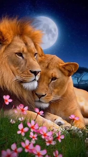35K views · 11K reactions | Lion King and Queen Energy.女❤️  Tropland Universe by Josh Gottsegen  made with ai #lionking #queen #digitalart #love #ai #relationshipgoals #sora #king #truelove #bigcat #bigcats #legacy | Tropland Universe by Josh Gottsegen | Facebook