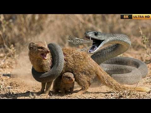 The Moment a Mongoose Mother Hunted Down the World's Deadliest Snake