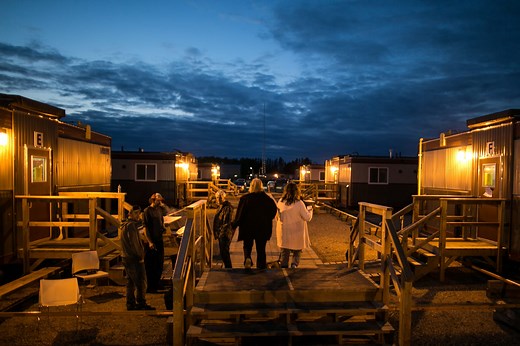 What It’s Like Living in a Work Camp in Northern Alberta
