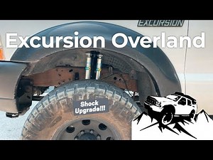 Ford Excursion Buildout - Overlanding - Shock Upgrade - Duel Bilstein 5100 - 6 Shocks in Total!