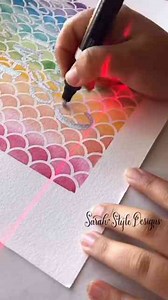 Magical Watercolor Lettering – Mermaid Vibes