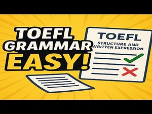 🎯 "🔥 سر التفوق في TOEFL written expressions! أهم القواعد + أخطر الأخطاء الشائعة 💥"