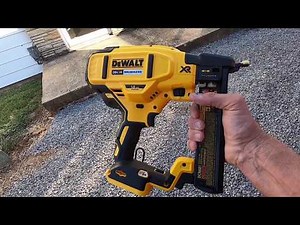 Fencing With DeWalt Staple Gun
