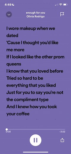 Olivia Rodrigo Sad Songs Compilation - Enough for You Full Lyrics