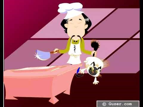 cats in the kettle at the peking moon song animation