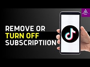 How To Remove or Turn Off Subscription On TikTok (2024)