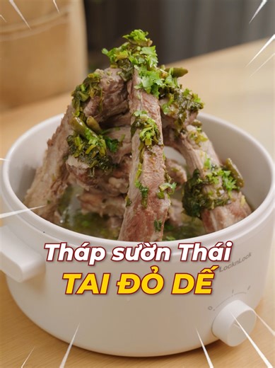 Tháp Sườn Cay Thái Lan: Hướng Dẫn Nấu Ăn