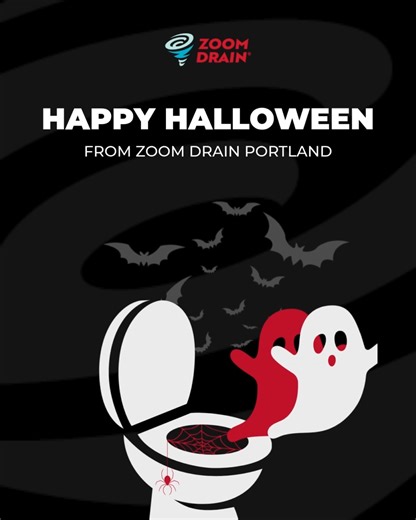 Don't let spooky drain ghosts ruin your holiday fun! | Zoom Drain Portland