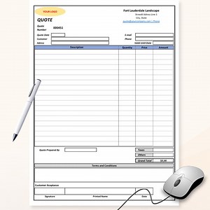 Modèle de devis électrique pour électriciens | Formulaire de devis modifiable et imprimable | Compatible Excel et Google Sheets - Etsy France