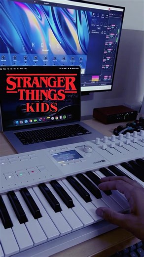 Kids - Stranger Things Kids | Arturia Keylab49 Mk3 | #strangerthings #kids #synth #midi #cover