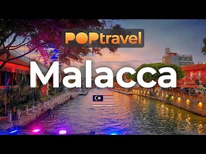 Walking in MALACCA / Malaysia 🇲🇾- Evening tour around Jonker & Temple Street - 4K 60fps (UHD)