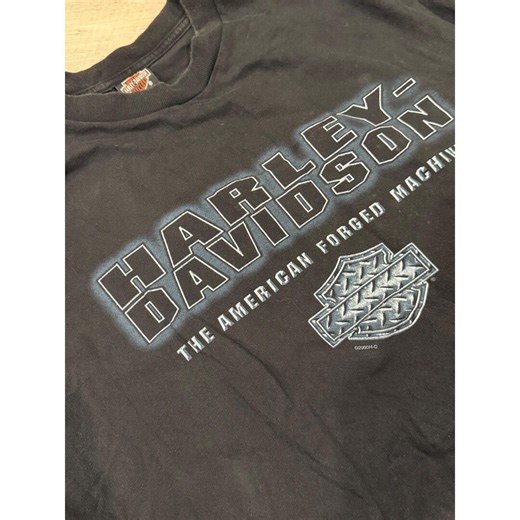 Harley Davidson the American Forged Machine T Shirt Black 3XL Cotton - Etsy