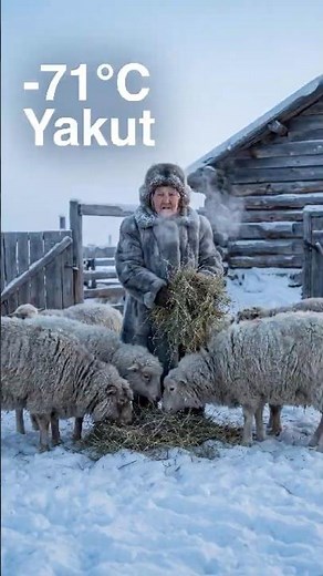 71°C Yakut Daily Life of an Elderly Woman Surviving the Coldest Place on Earth