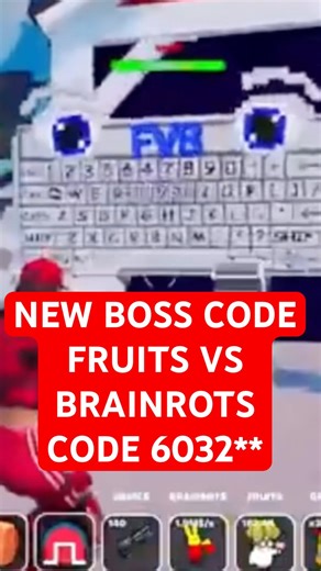 FRUITS VS BRAINROTS MAP FORTNITE CREATIVE - NEW SECRETS CODE Today,Admin Event NEW BOSS CODE #shorts
