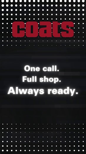 Why juggle vendors when you can run your shop with one trusted name? With Coats, you get a complete system of shop equipment built to perform—together. Tire changers, balancers, lifts, and real service support. ✅ Simplified sourcing ✅ Seamless performance ✅ Backed by factory-trained techs Coats Full Shop Solutions keep your workflow smooth and your uptime strong. One partner. One call. Everything you need. | The Coats Company