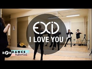 EXID "I Love You" Dance Tutorial (Chorus)