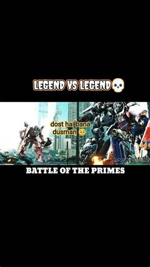 Jab Dost Hi Ban Gaya Dushman! optimus prime vs sentinal 😱#shorts #transformers#optimus prime shorts#
