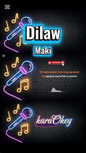 DILAW – Maki (KARAOKE VERSION) #karaoke #shorts #videoke