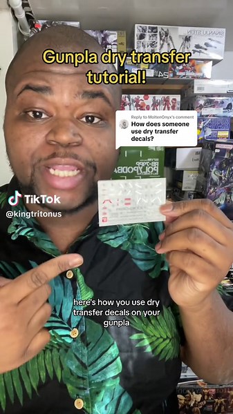 Gunpla Dry Transfer Tutorial: Sticker vs Water Slide Decal Gundam