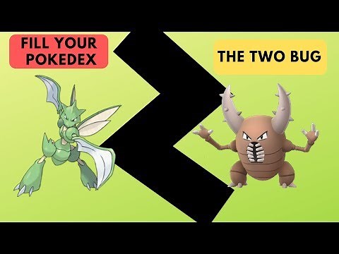 Fill your pokedex Episode 6 Pokemon Lets Go: Scyther and Pinsir