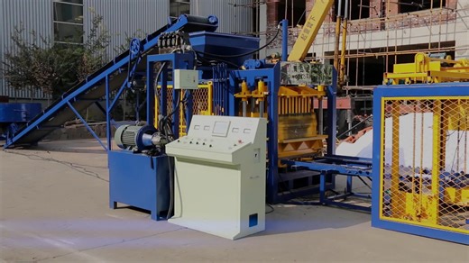 QT4-16 Machine De Brique Ciment Maquinas Para Hacer Bloques De Cemento Precio Block Machine